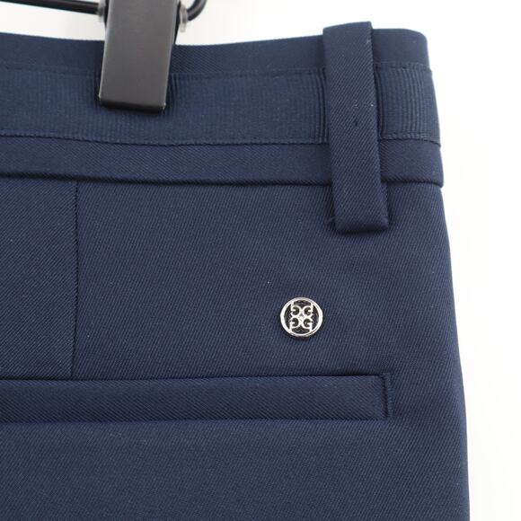 G/Fore Men's Straight Leg Golf 4 Way Stretch G4MF20B40Fb Navy Blue Sz 32X32 - Picture 4 of 6